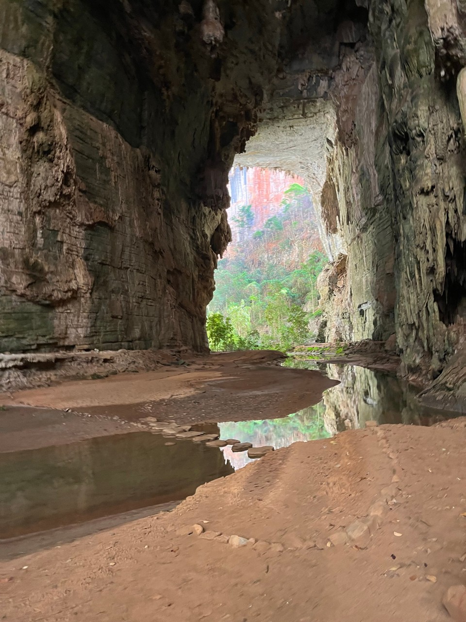 A Gruta do Janelão, no Parque Nacional Cavernas do Peruaçu