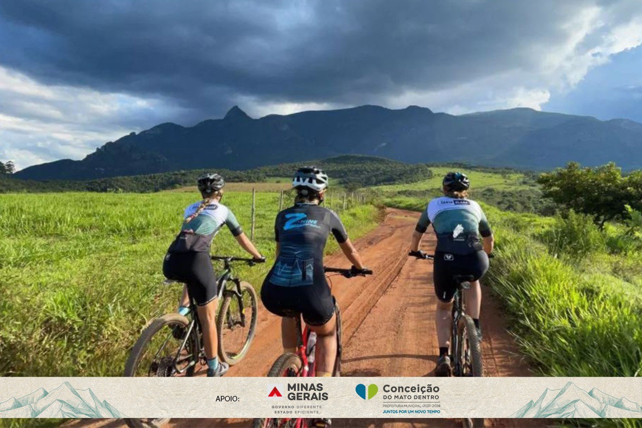 Os ciclistas estão descobrindo Minas Gerais em pedaladas pelas estradas vicinais