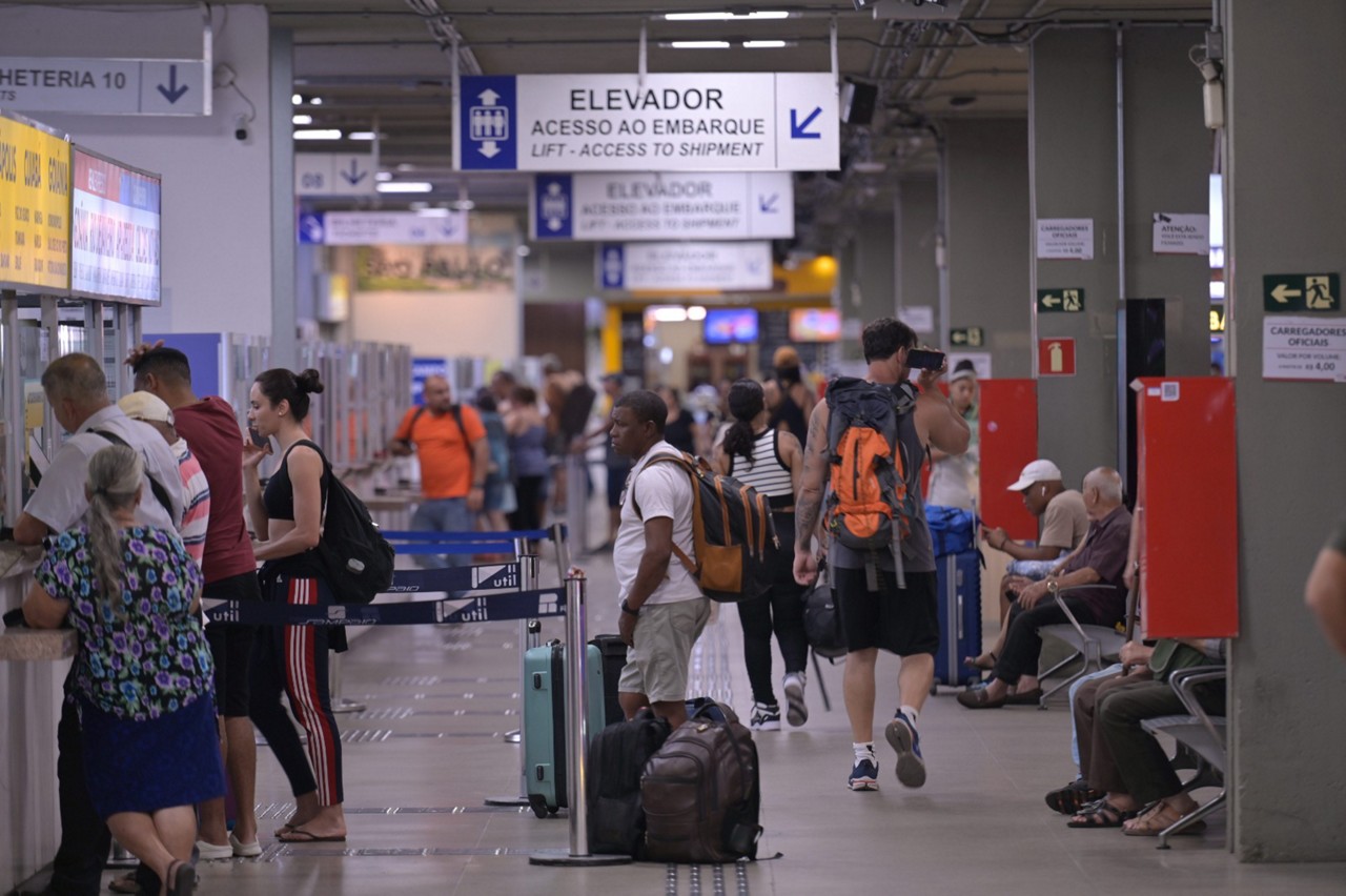 Movimentação nos terminais de passageiros em Minas, como a Rodoviária de Belo Horizonte, será constante durante o período de Carnaval