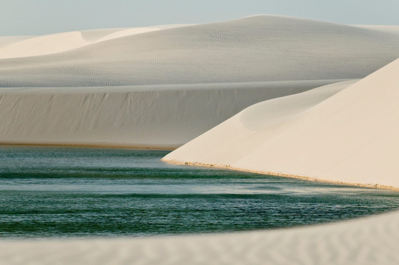 Lagoa Azul nos Lençóis Maranhenses