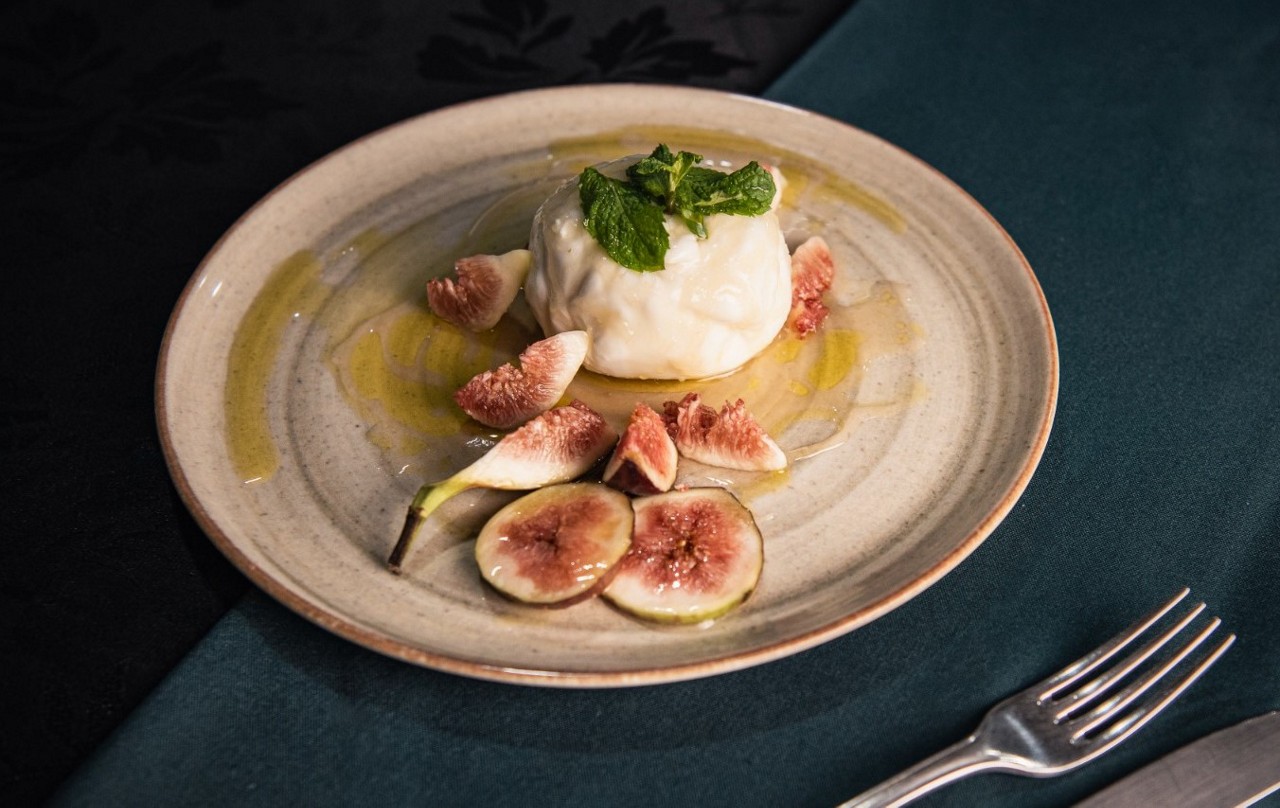 Burrata com Figo
