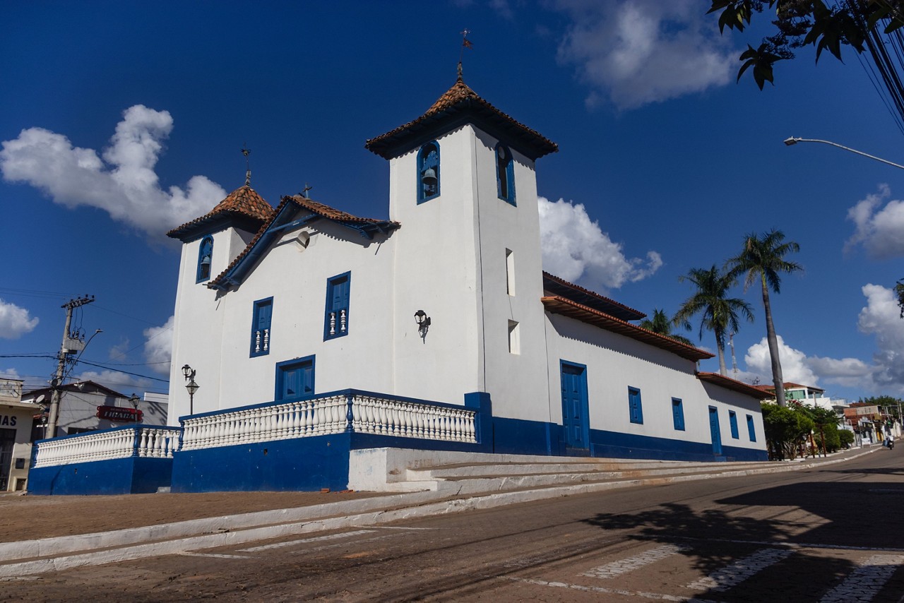Com estrutura em madeira e taipa, a igreja de Nossa Senhora Rosário ganhou tombamento municipal devido à sua importância cultural para a cidade