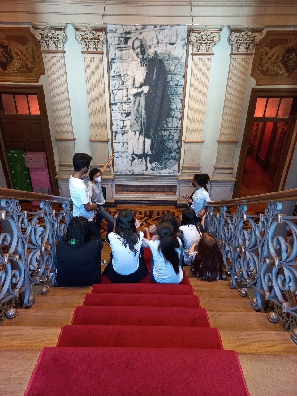 A fotografia de Maria Papuda, resgatada dos arquivos do Museu Abílio Barreto, foi exposta no Memorial Vale
