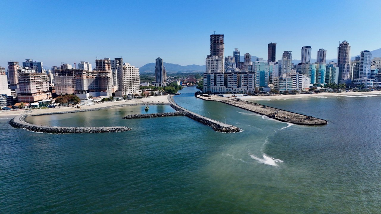 Vista panorâmica de Porto Belo