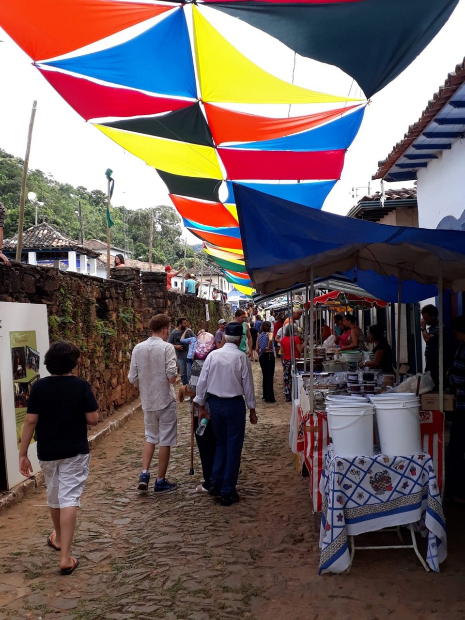 Rua do Carmo está preparada para receber os visitantes