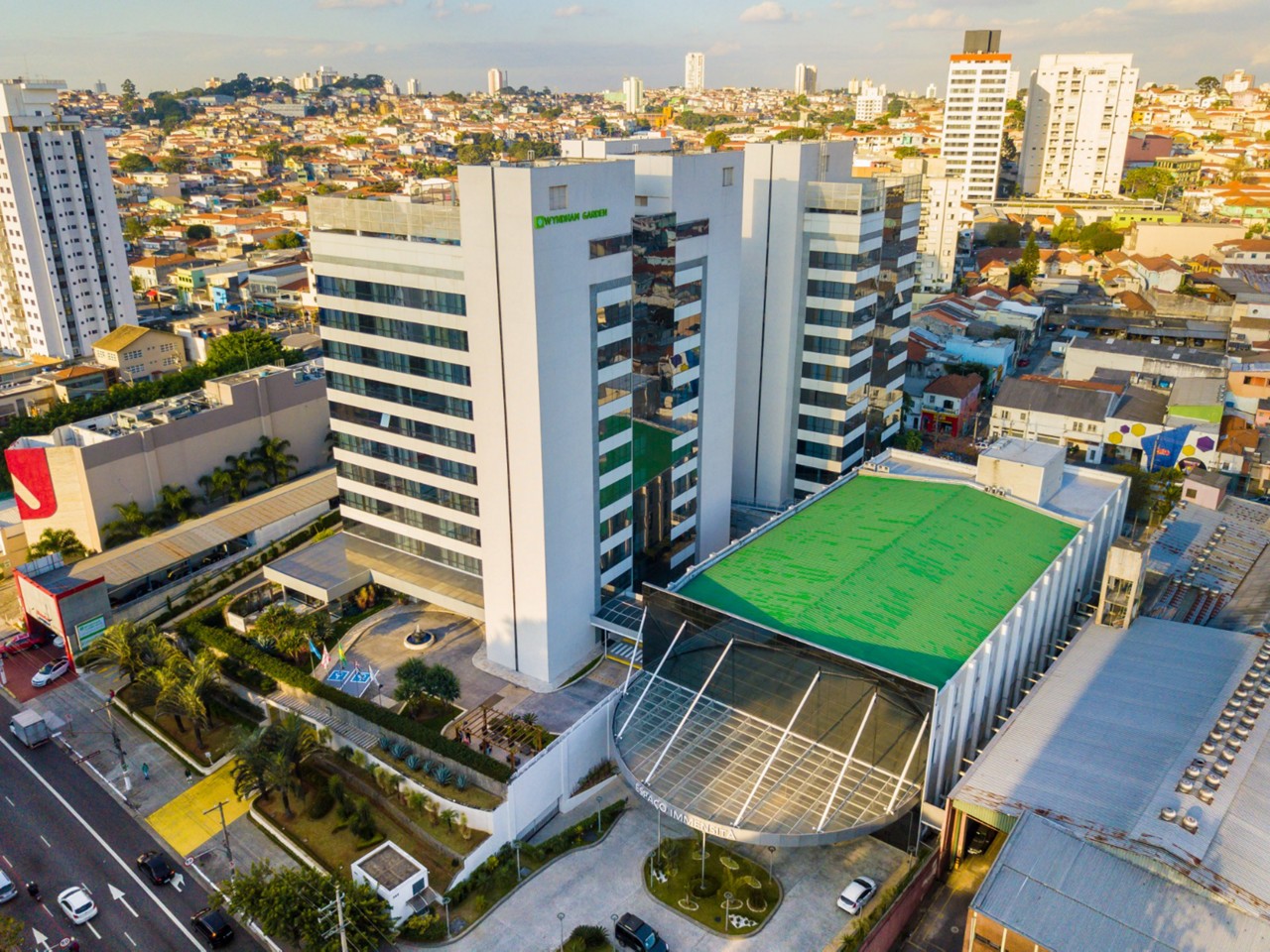 Wyndham Garden São Paulo Convention Norte fica no bairro de Santana
