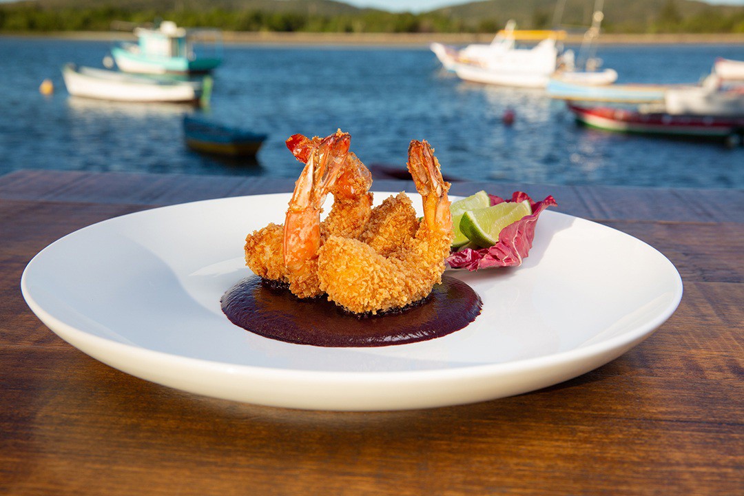 Prato do restaurante Arcos do Canal no Festival Sabores de Cabo Frio