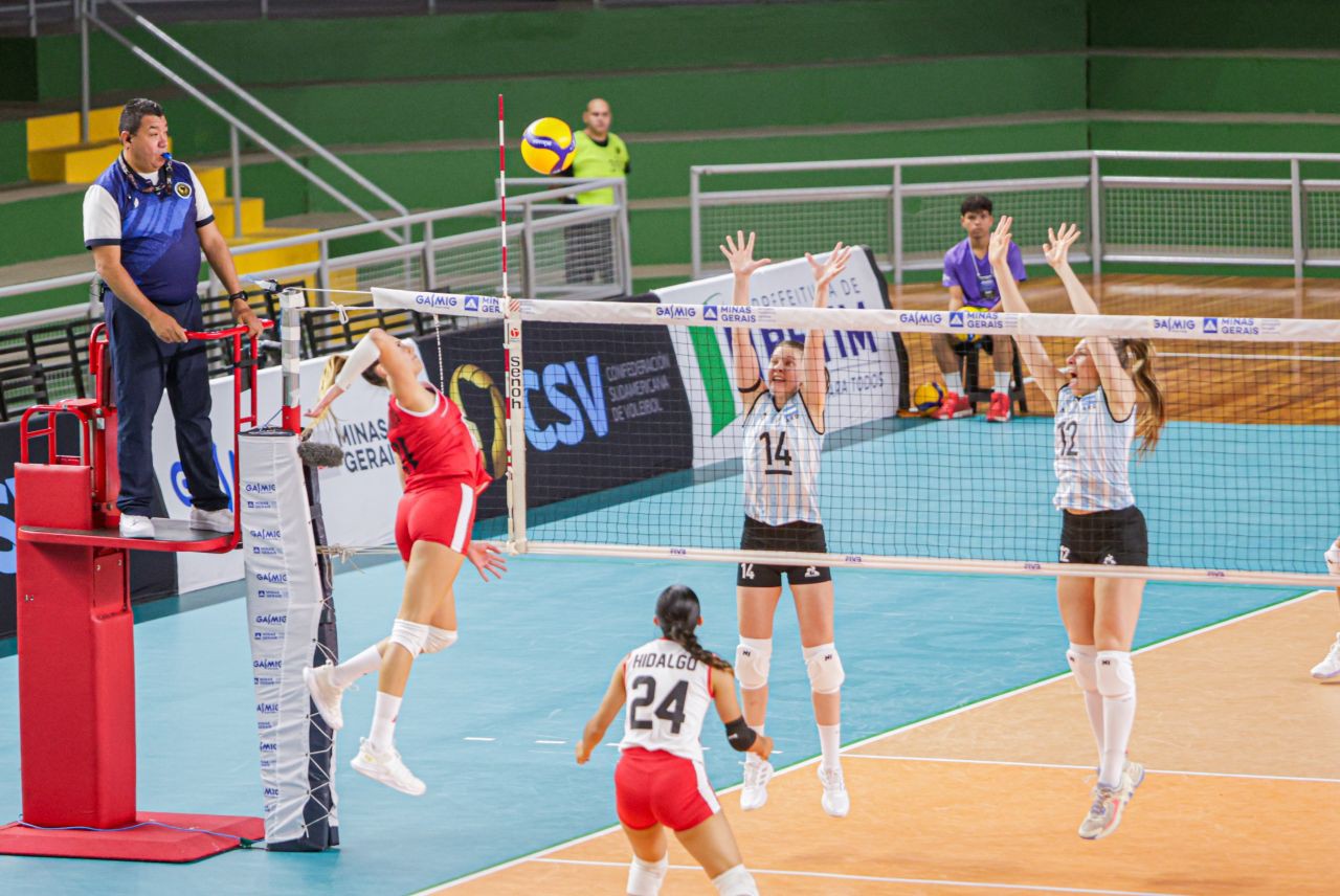 Argentina e Peru abriram Copa América feminina de Vôlei nesta quarta-feira (2)