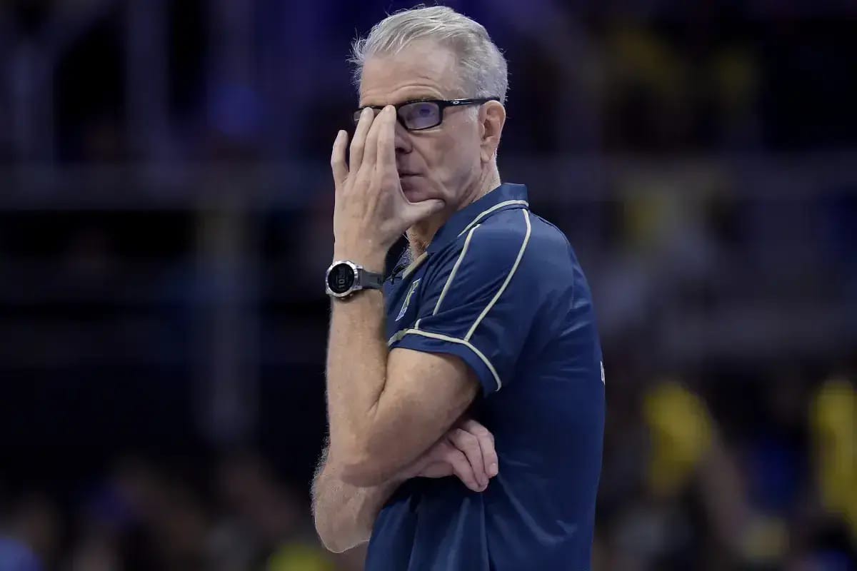 Bernardinho, técnico da seleção masculina de vôlei