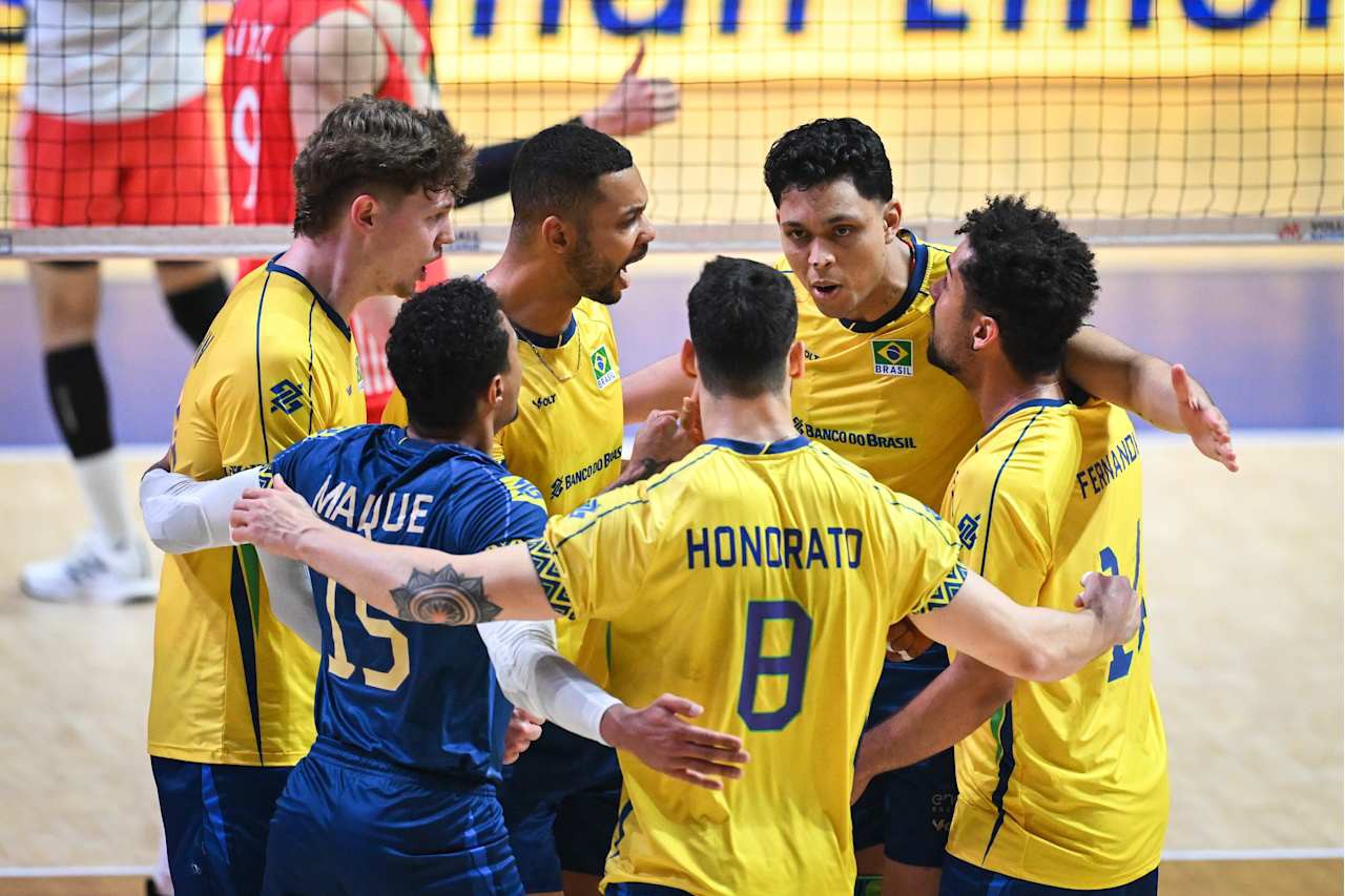 Brasil venceu a China nas quartas de final da Liga das Nações