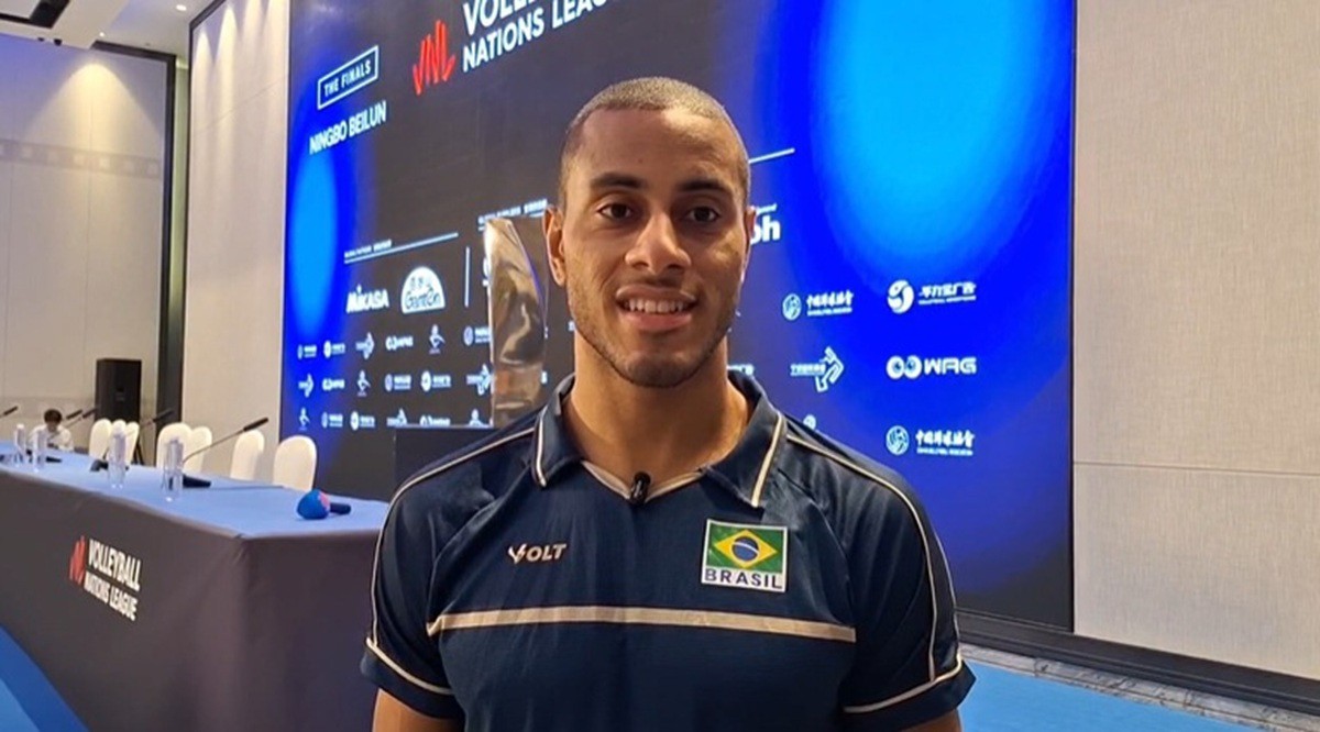 Lucarelli, ponteiro da seleção brasileira