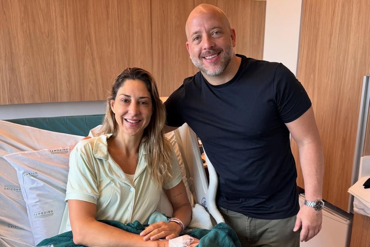 Carol Gattaz opera joelho esquerdo em hospital de BH