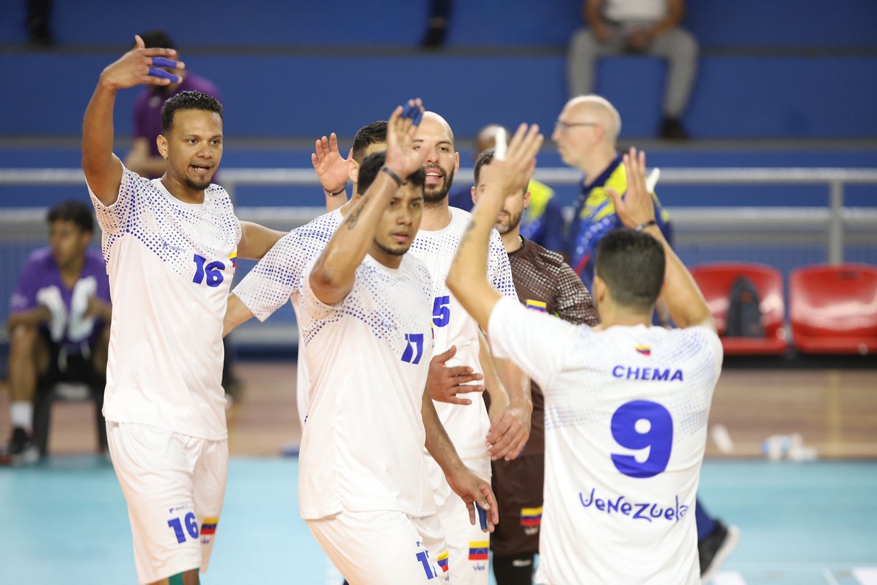 Venezuelanos venceram por 3 sets a 1