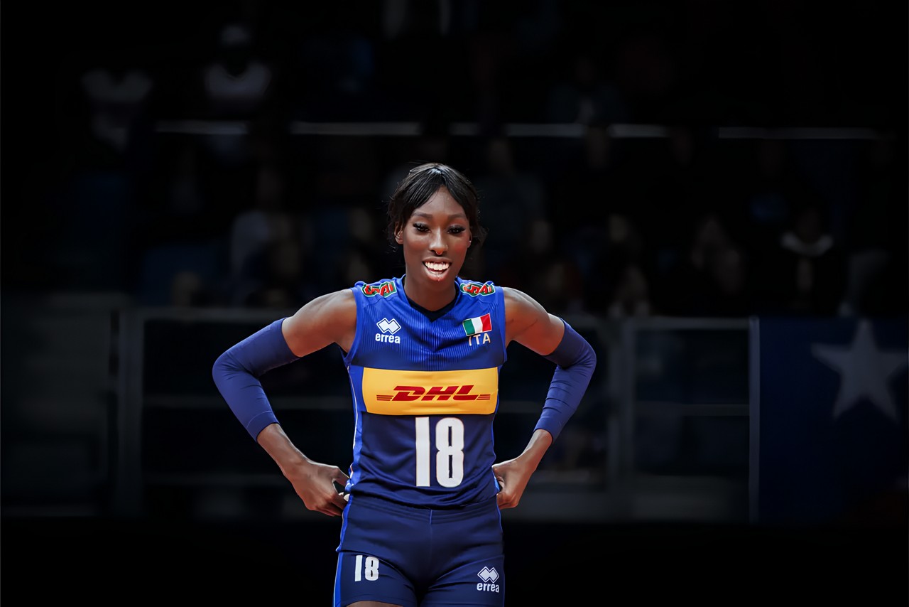 Egonu defende o Milano e a seleção italiana