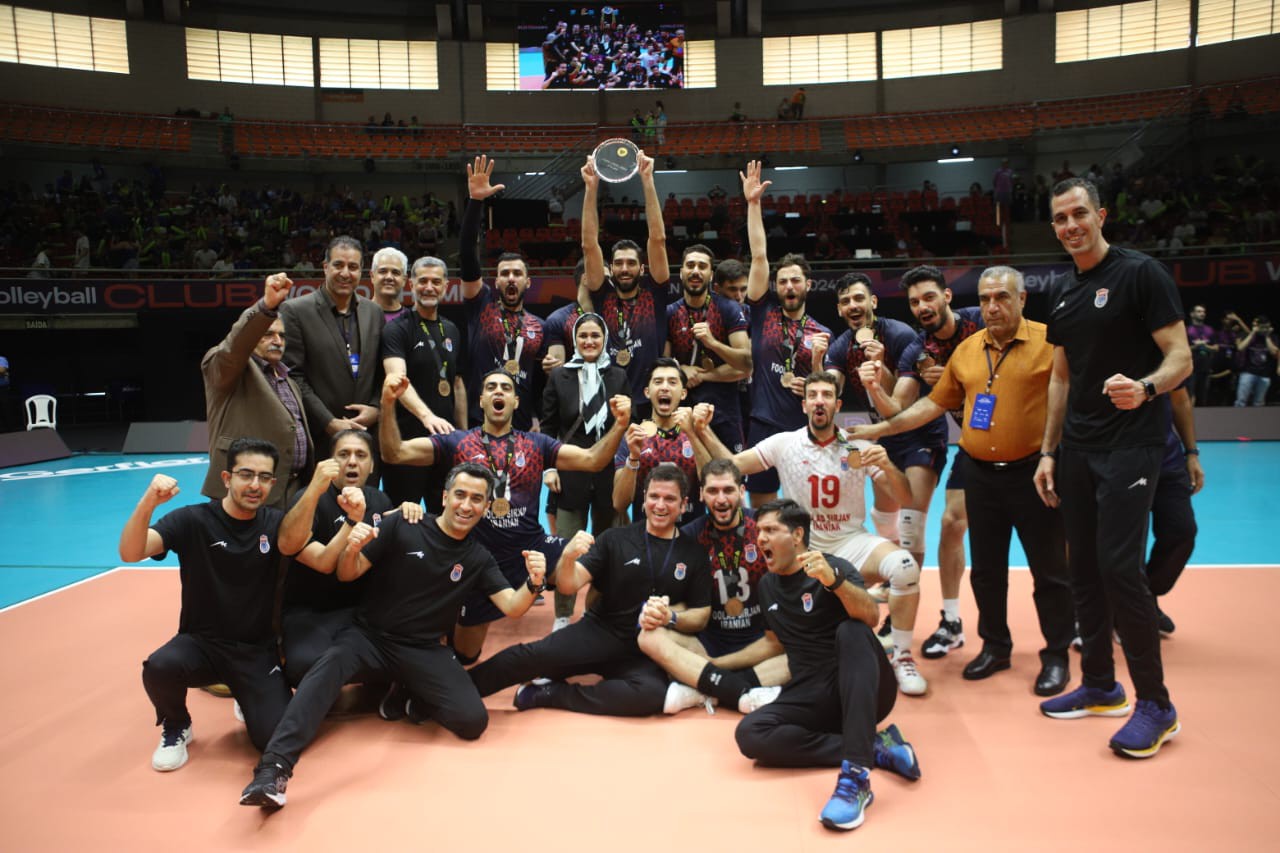 Foolad Sirjan conquista o terceiro lugar do Mundial de clubes de vôlei