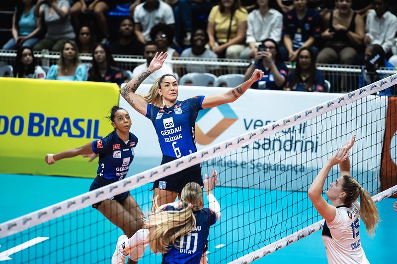 Gerdau Minas x Pinheiros - Superliga Feminina de Vôlei 24/25. 