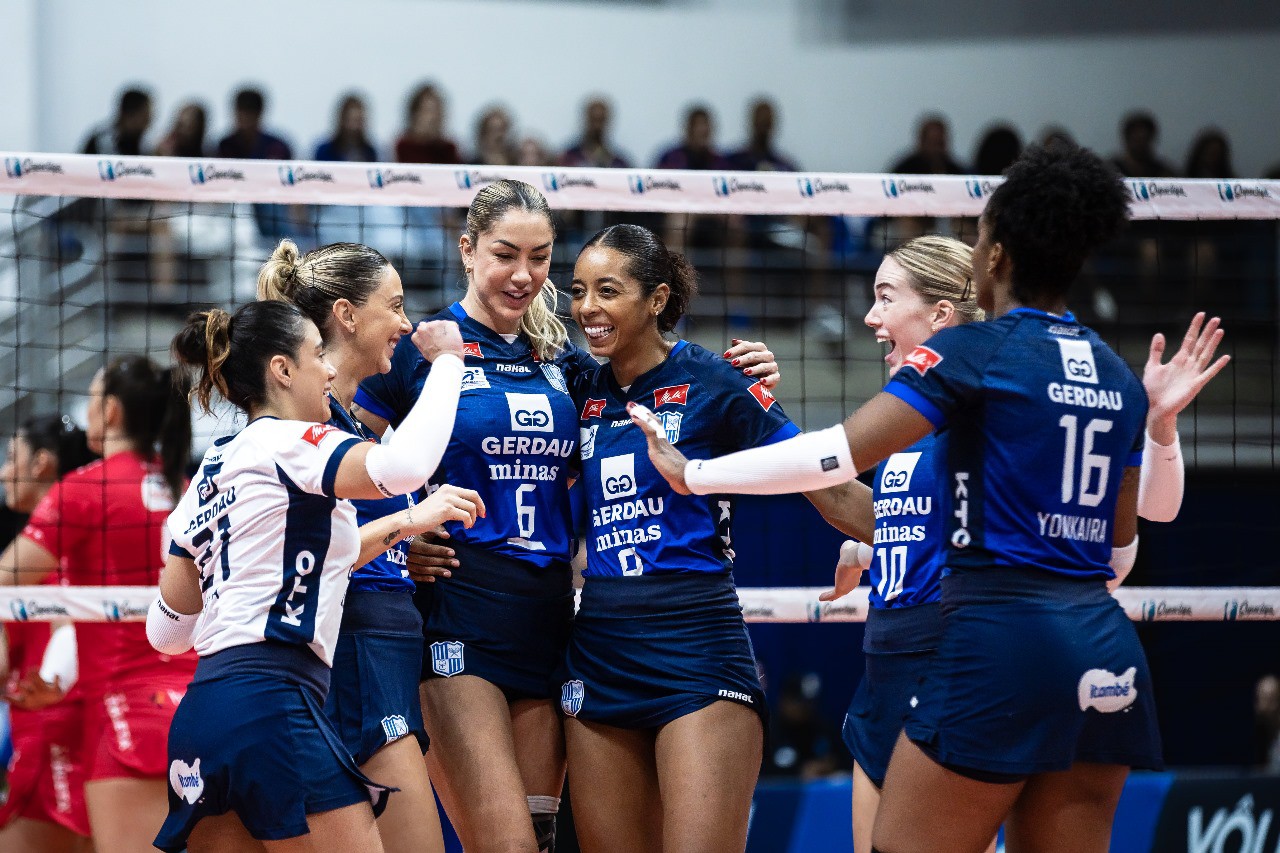 Duelo entre Minas e Pinheiros é válido pela sexta rodada da Superliga Feminina de Vôlei 2024/25