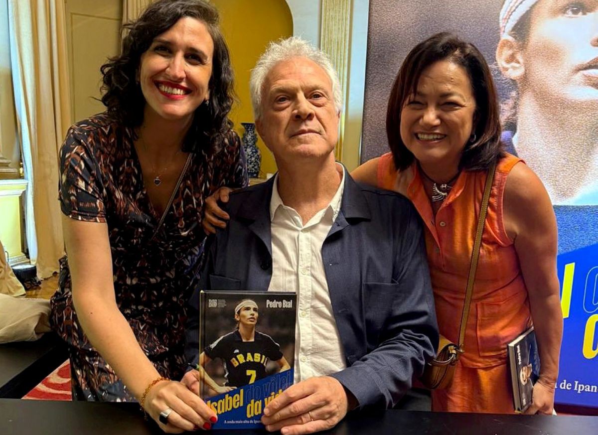 Lançamento do livro Isabel do Vôlei da Vida