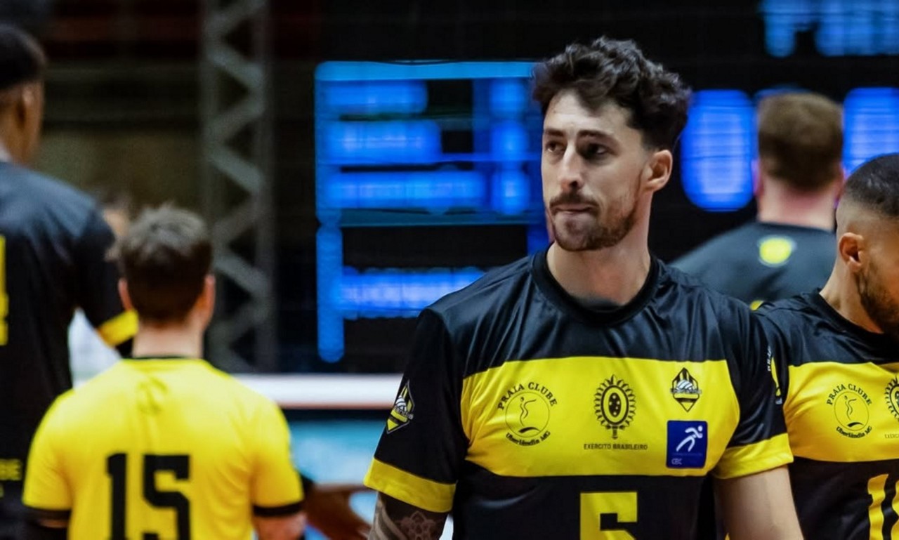  Lucas Loh está na sua primeira temporada pelo Praia Clube/Vôlei Uberlândia