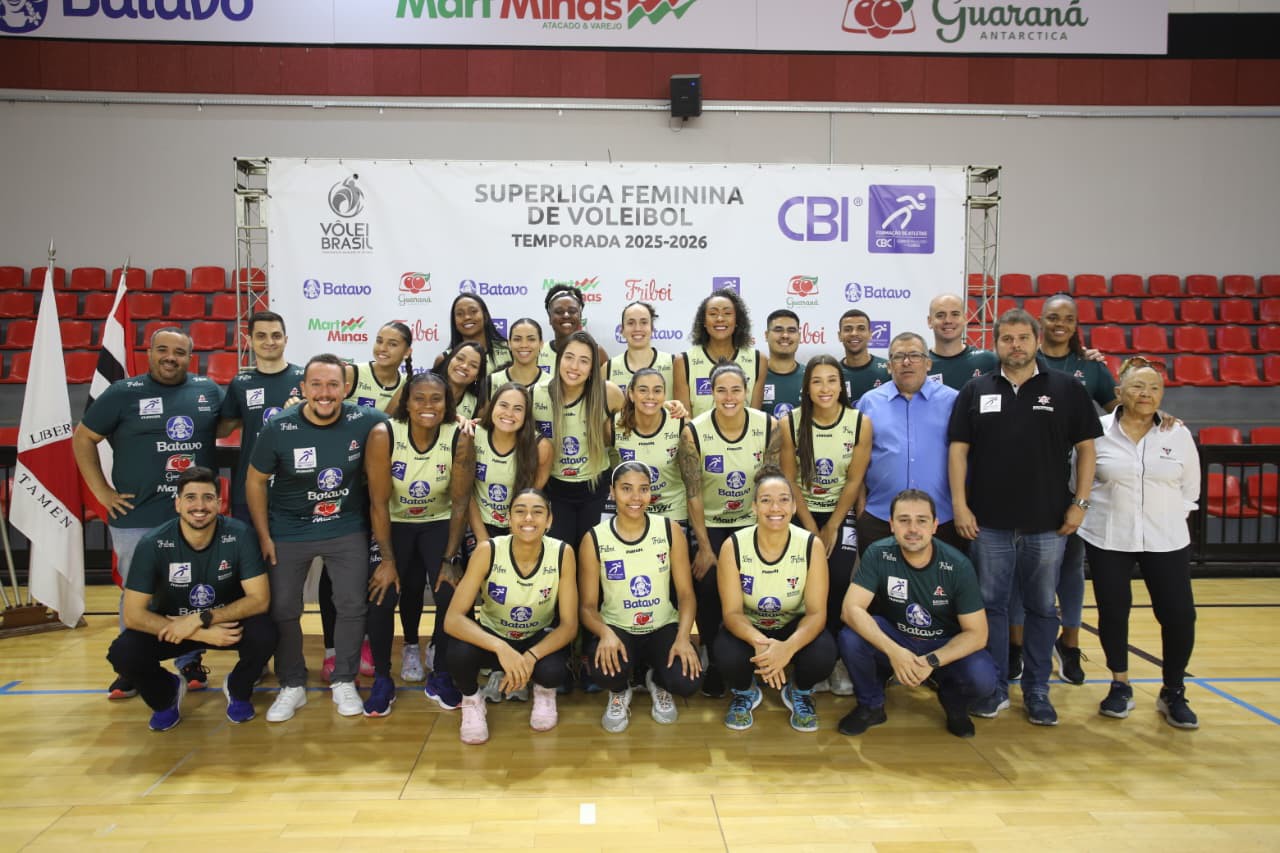 Elenco do Batavo Mackenzie, da Superliga A, foi apresentado