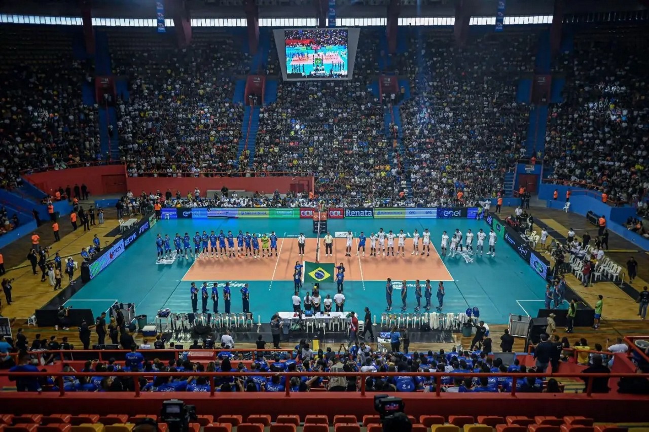 Arena Guilherme Paraense, o Mangueirinho, em Belém do Pará, vai receber o Mundial de Clubes de Vôlei em dezembro deste ano