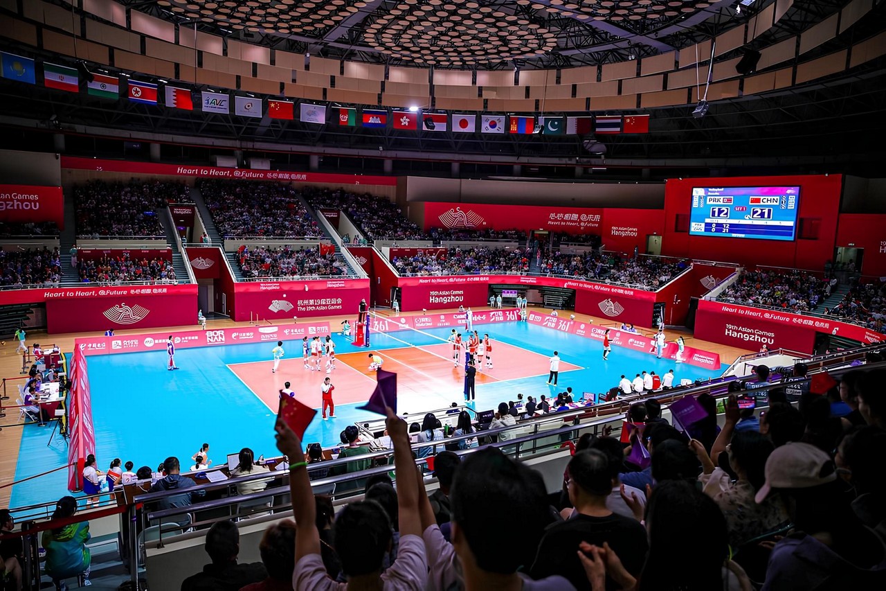 Mundial de clubes feminino de vôlei acontece em Hangzhou, na República Popular da China