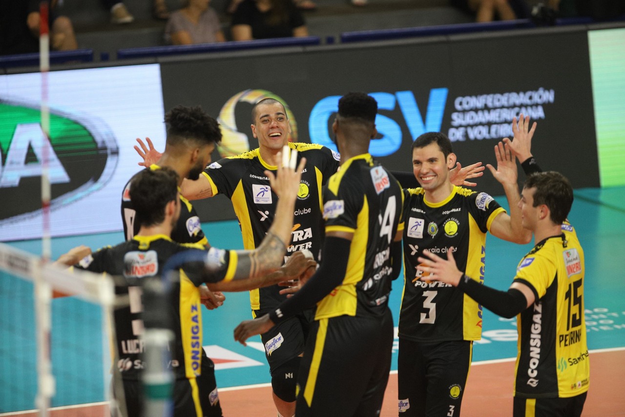 Praia Clube é o primeiro finalista do Sul-Americano de Clubes masculino de vôlei