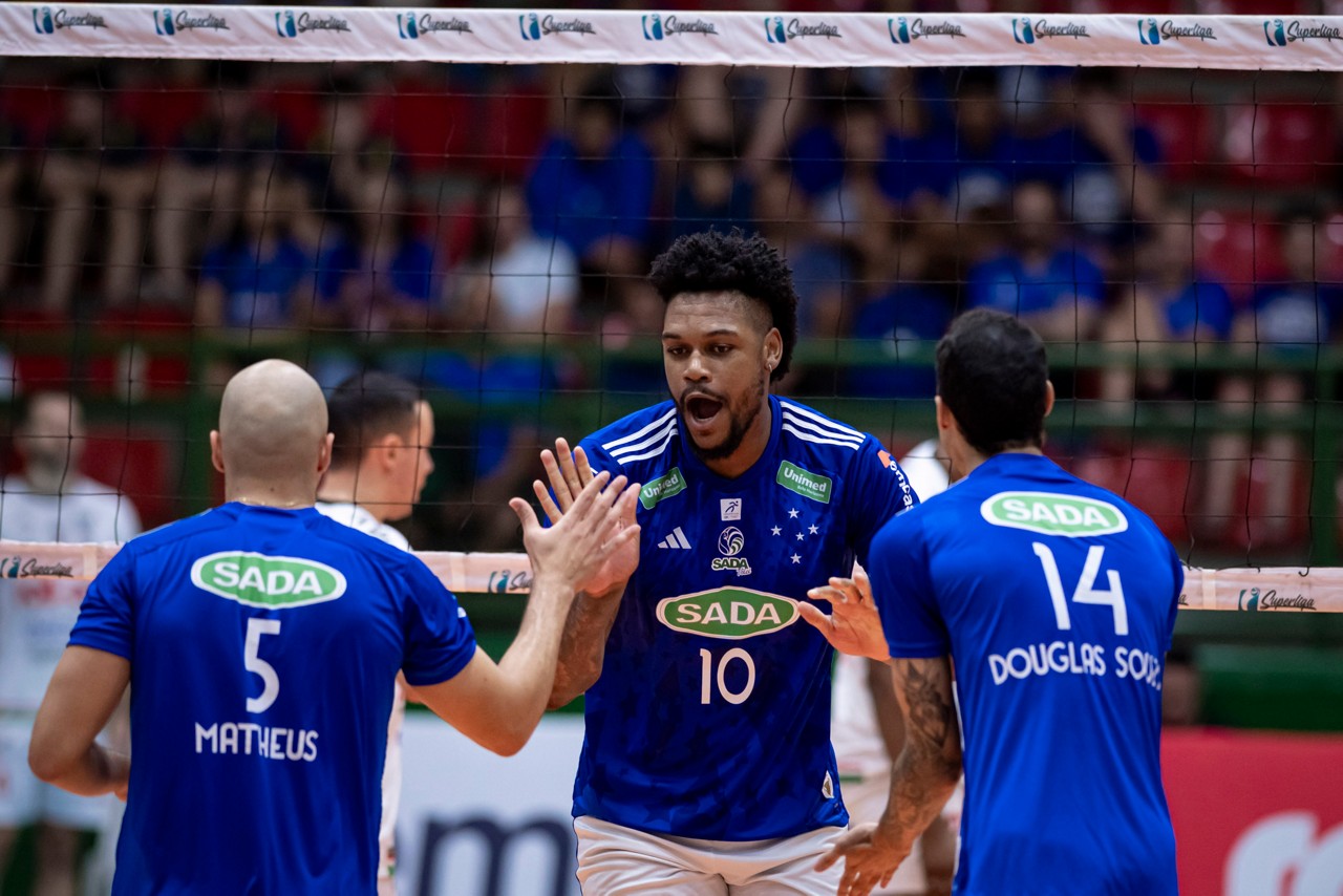 Sada Cruzeiro x Apan Blumenau - Superliga masculina de vôlei