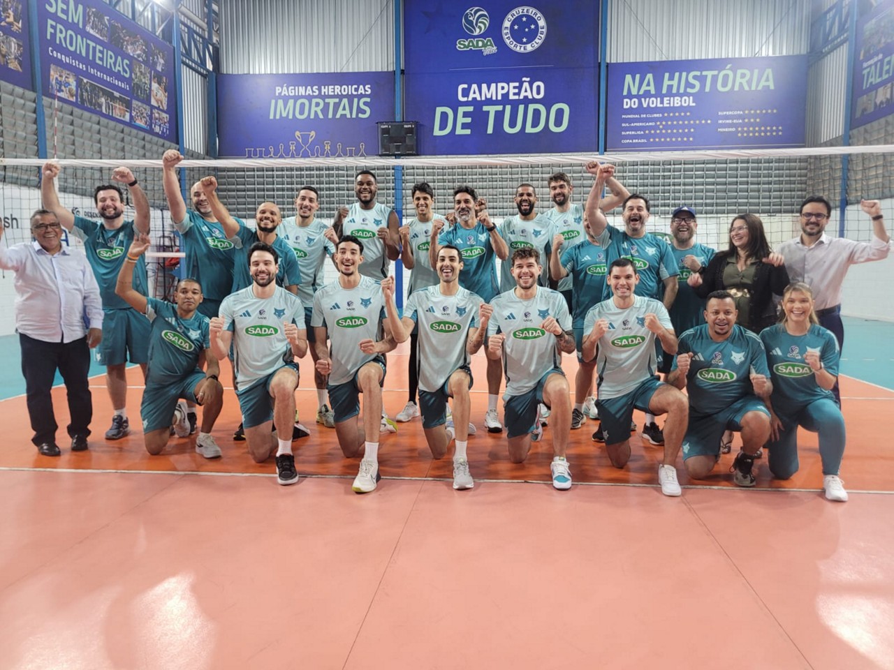 Equipe do Sada Cruzeiro se reapresenta nesta quarta-feira (9/7) para início dos trabalhos da temporada 2025/26