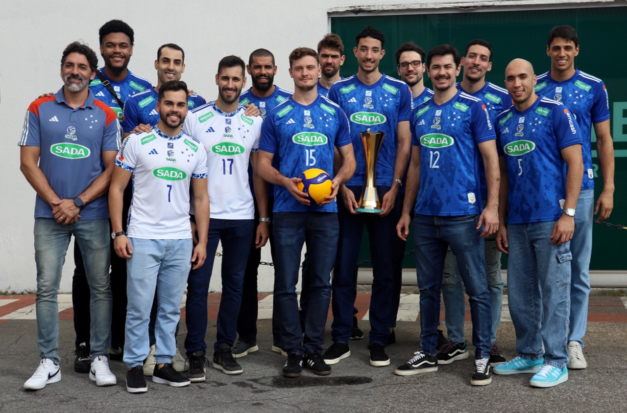 O TEMPO recebeu os campeões da Superliga Masculina de Vôlei