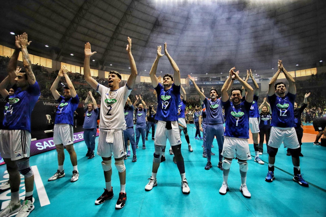 Sada Cruzeiro conquista título Mundial e tem quatro atletas na seleção do torneio com melhores jogadores