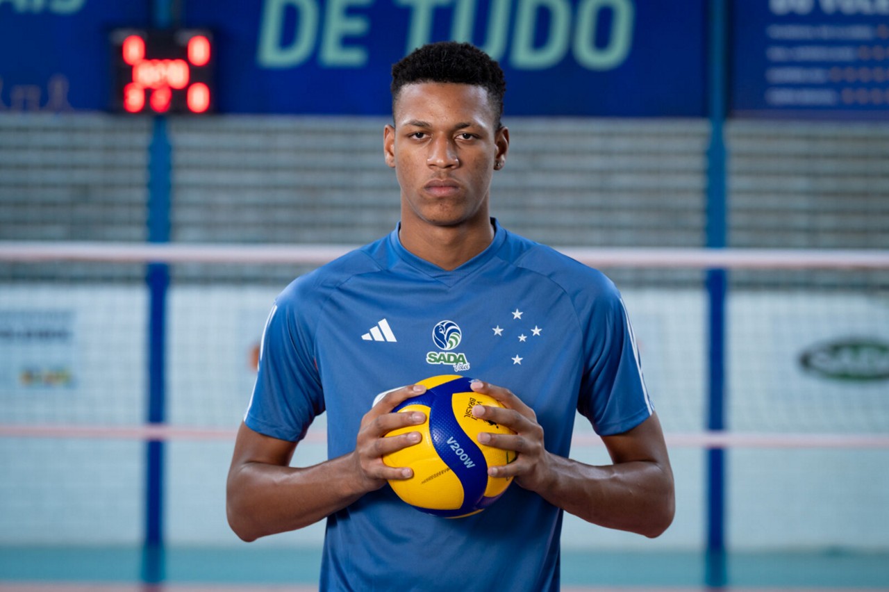 BELO HORIZONTE / MINAS GERAIS / BRASIL (19.11.2023) - SADA CRUZEIRO -  Fotos atletas base Sada Cruzeiro.
Foto: João Guilherme Arenazio / Sada Cruzeiro