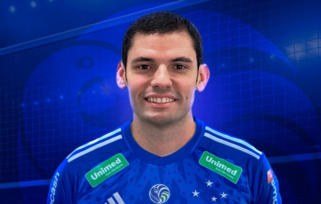 Levantador Gustavo Nogueira integra elenco do Sada para 2025-26 do vôlei