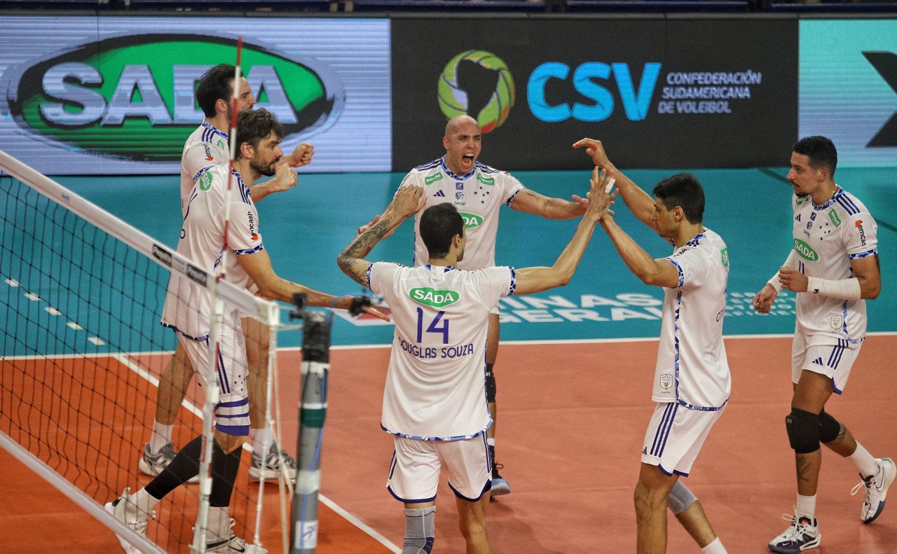 Sada Cruzeiro lidera a fase classificatória da Superliga 