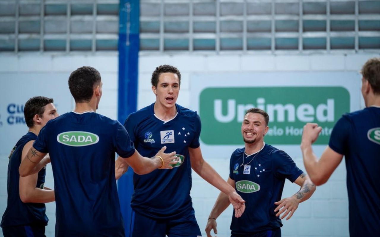 Gabriel Mathias, central do Sada Cruzeiro sub-21