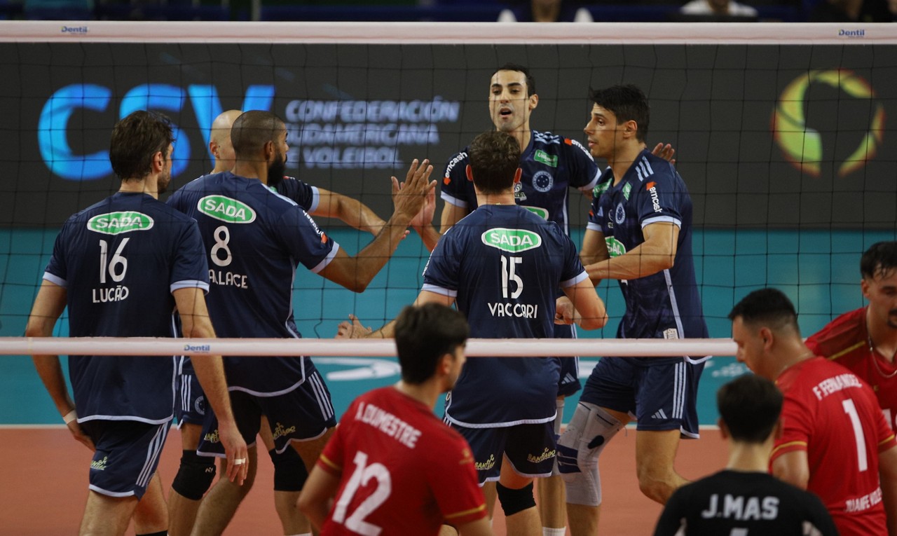 Sada Cruzeiro no Sul-Americano de Clubes de vôlei masculino 2025