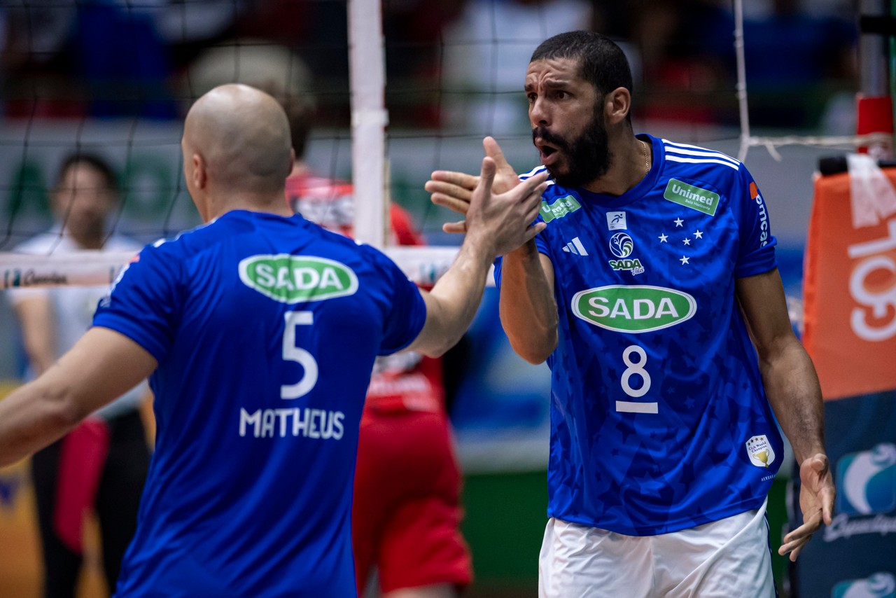 Sada Cruzeiro x Sesi Bauru na Superliga Masculina de vôlei