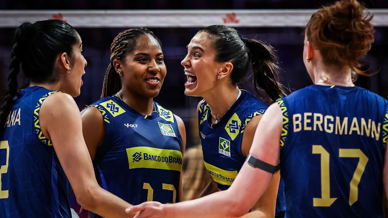 seleção brasileira de vôlei feminino na Liga das Nações (VNL) 2025