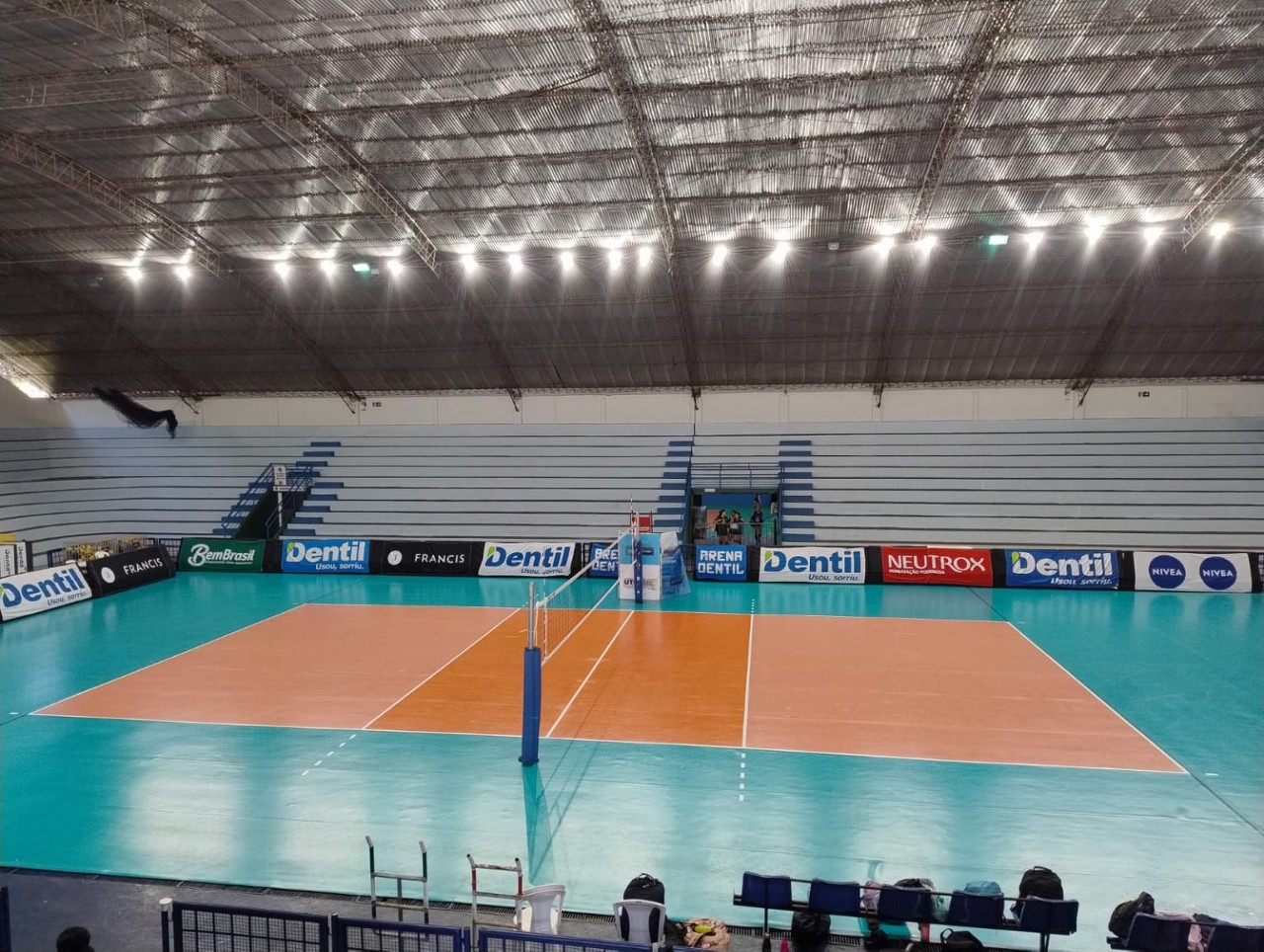 Ginásio Homero Santos, UTC, em Uberlândia recebe sul-americano de clubes de vôlei masculino