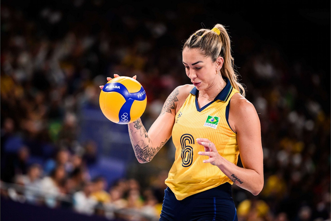 Thaisa se despede da seleção feminina com a medalha de bronze em Paris-2024