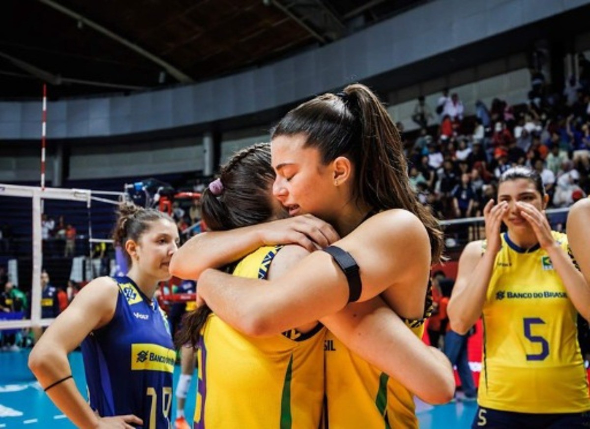 Brasileiras garantiram o terceiro lugar na competição