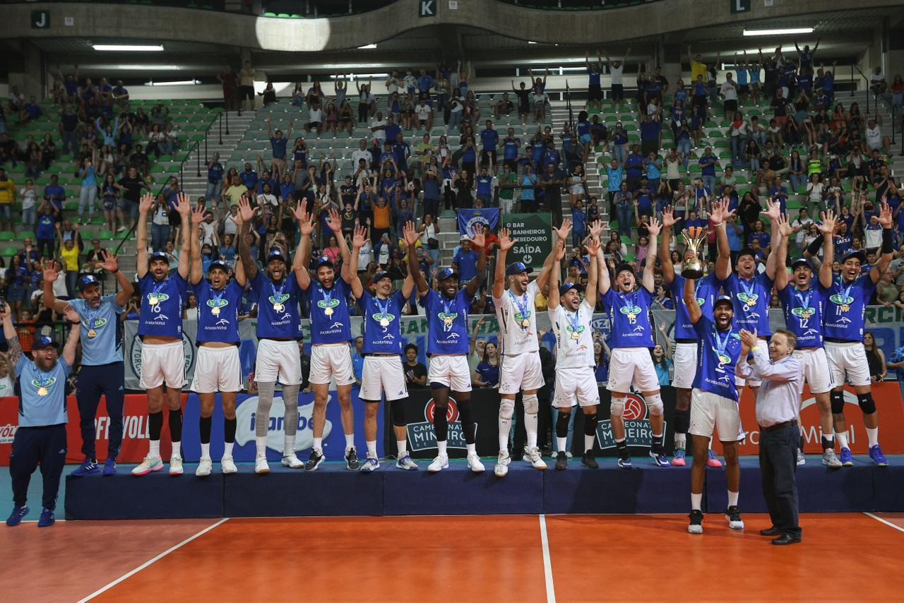 Sada Cruzeiro é o atual campeão mineiro de vôlei