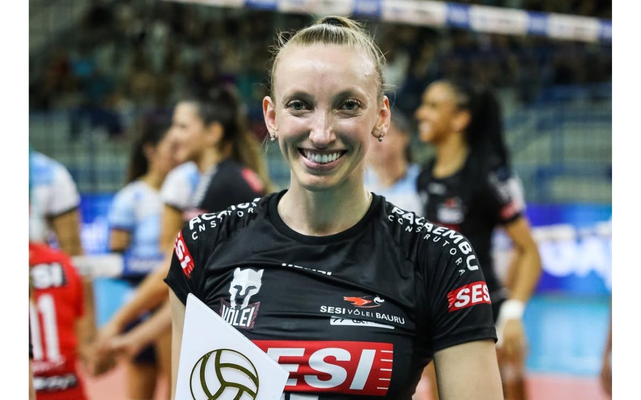 Edinara, jogadora de vôlei brasileira