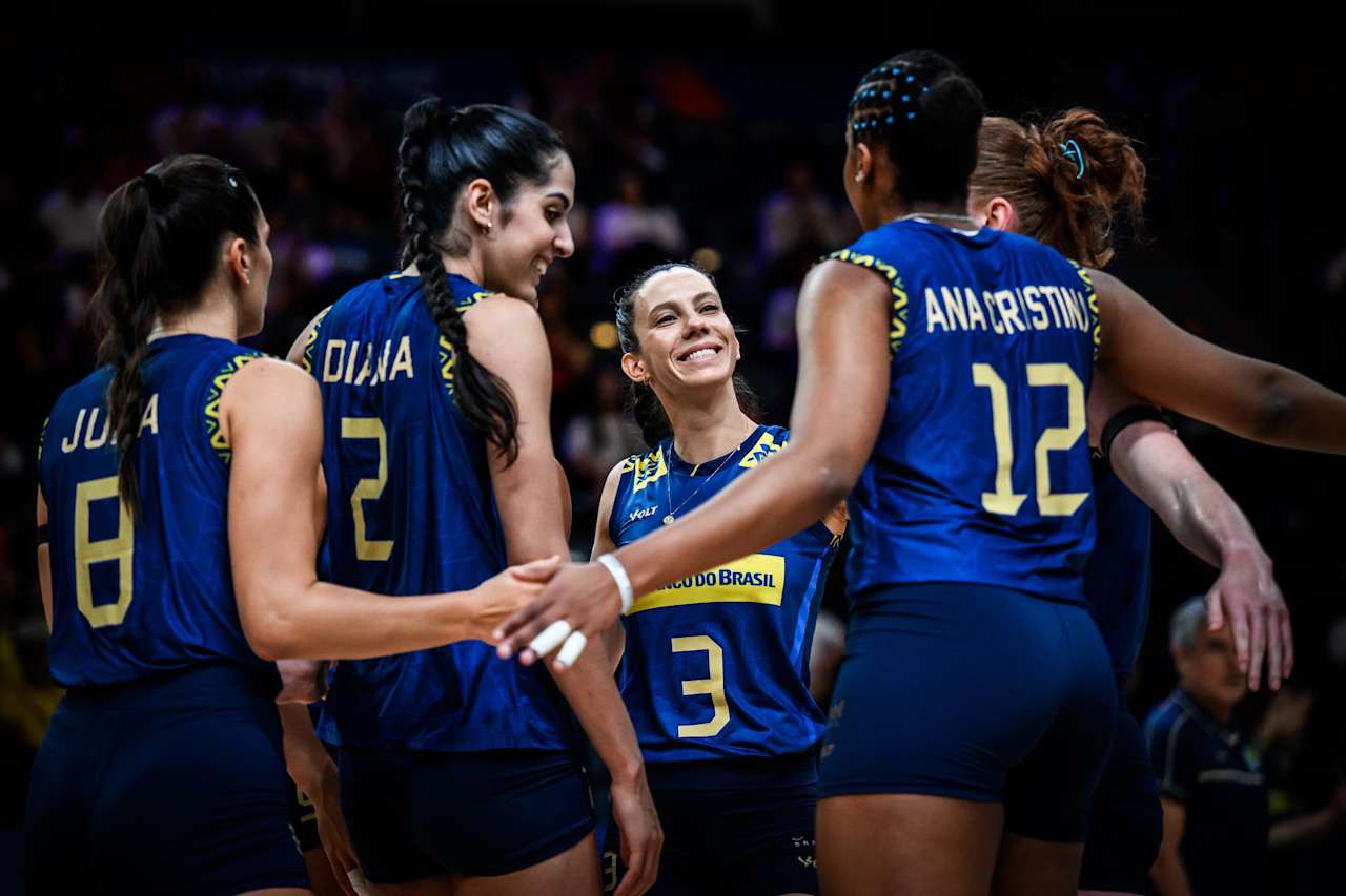 Seleção feminina de vôlei do Brasil na Liga das Nações 2025
