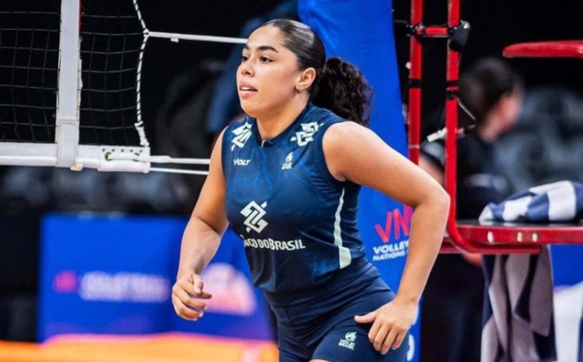 Líbero Marcelle vai reforçar seleção brasileira  de vôlei na Liga das Nações