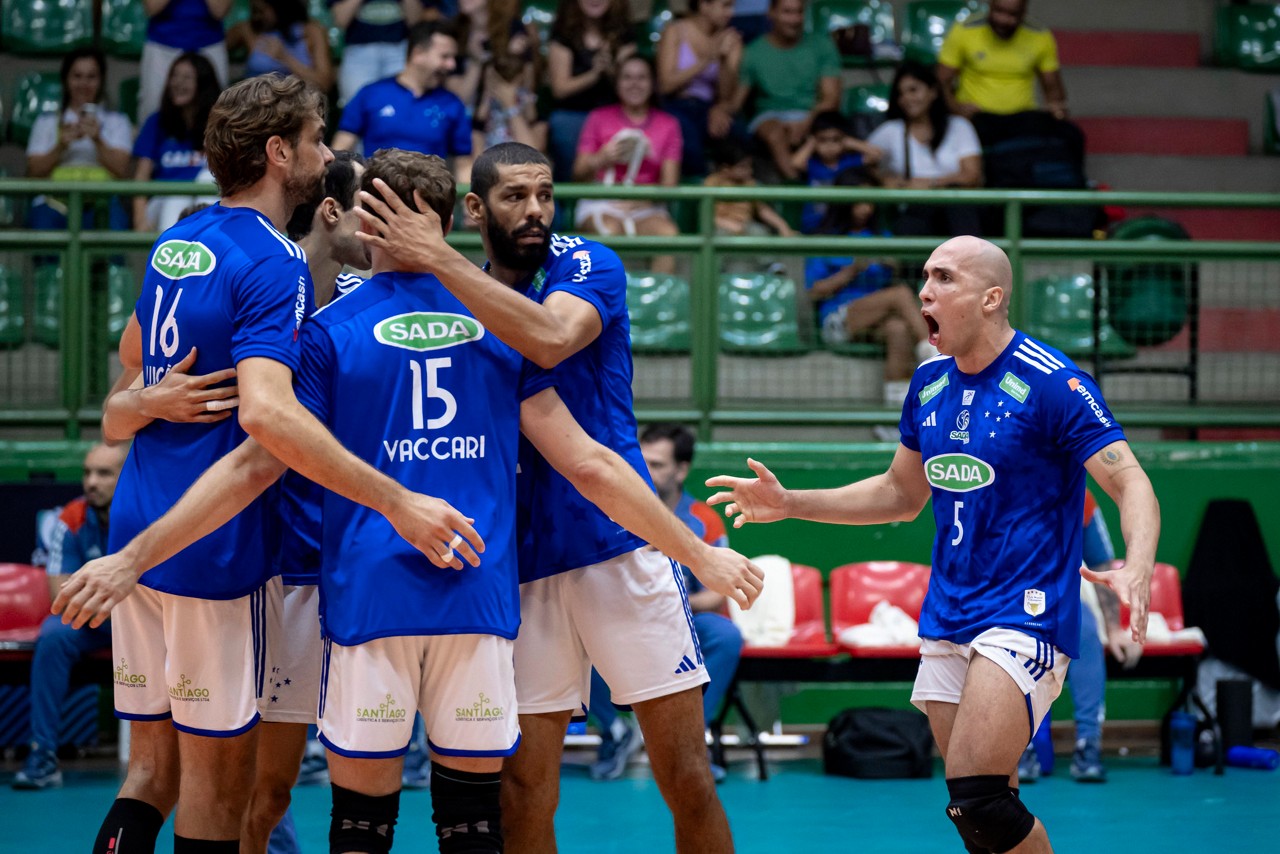 Sada Cruzeiro é líder isolado da Superliga com 39 pontos