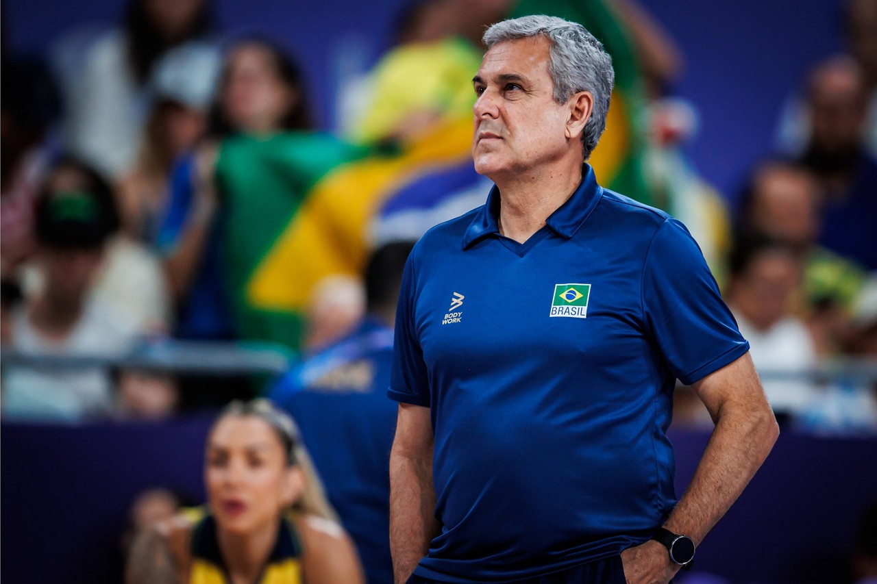 Zé Roberto Guimarães, técnico da seleção feminina de vôlei do Brasil