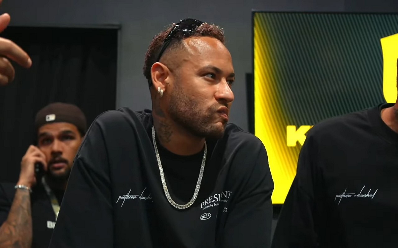 Neymar é presidente do FURIA FC, time da Kings League Brasil (Foto: Reprodução/PodPah)