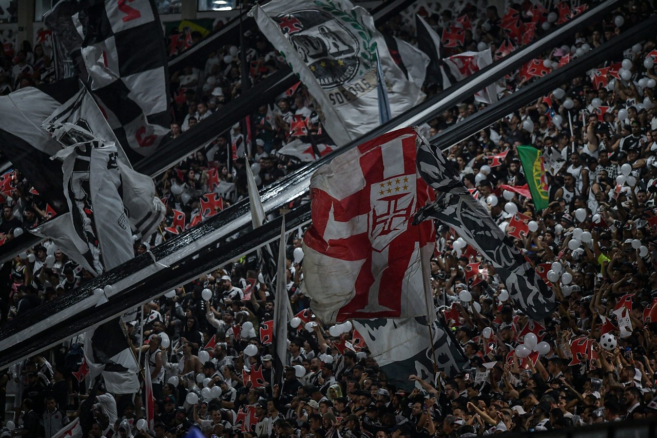 Torcida do Vasco em São Januário.