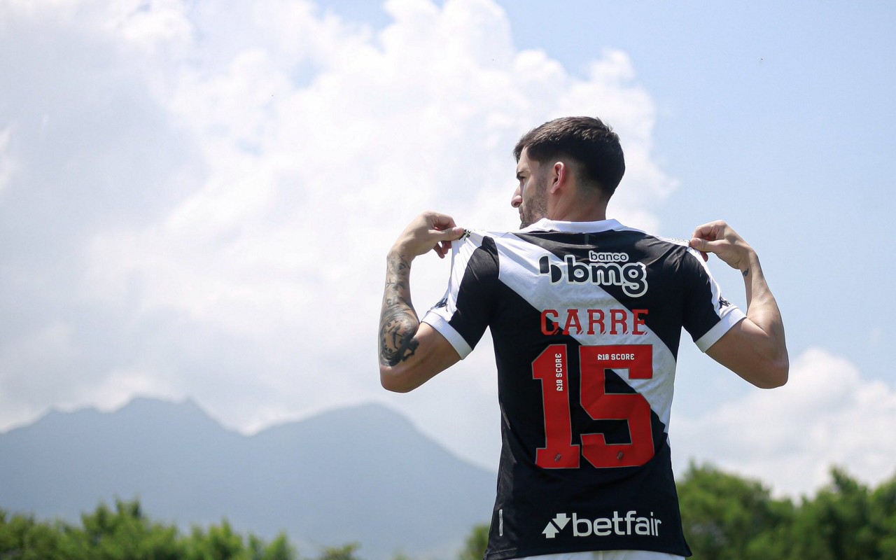 Atacante Benjamín Garré já é Vasco (Foto: Matheus Lima/Vasco)